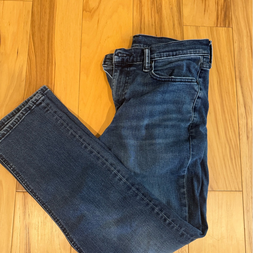 Levis 541 Jeans Mens 30x30 Blue Denim Athletic Taper Dark Wash Stretch Red Tab